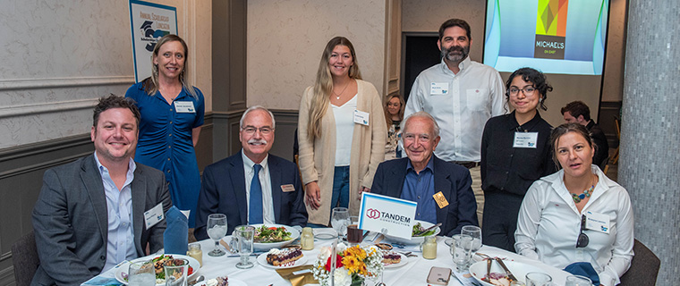 Graduates celebrating achievement